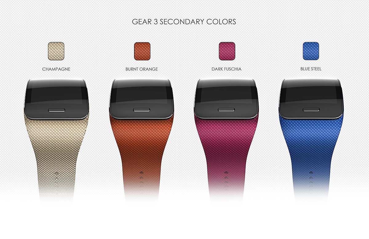 Samsung，Customizable，individualization，Intelligent mobile phone，gear，Wrist watch，industrial design，